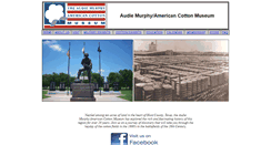 Desktop Screenshot of cottonmuseum.com